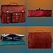 Leather Messenger Bag for Men - 14