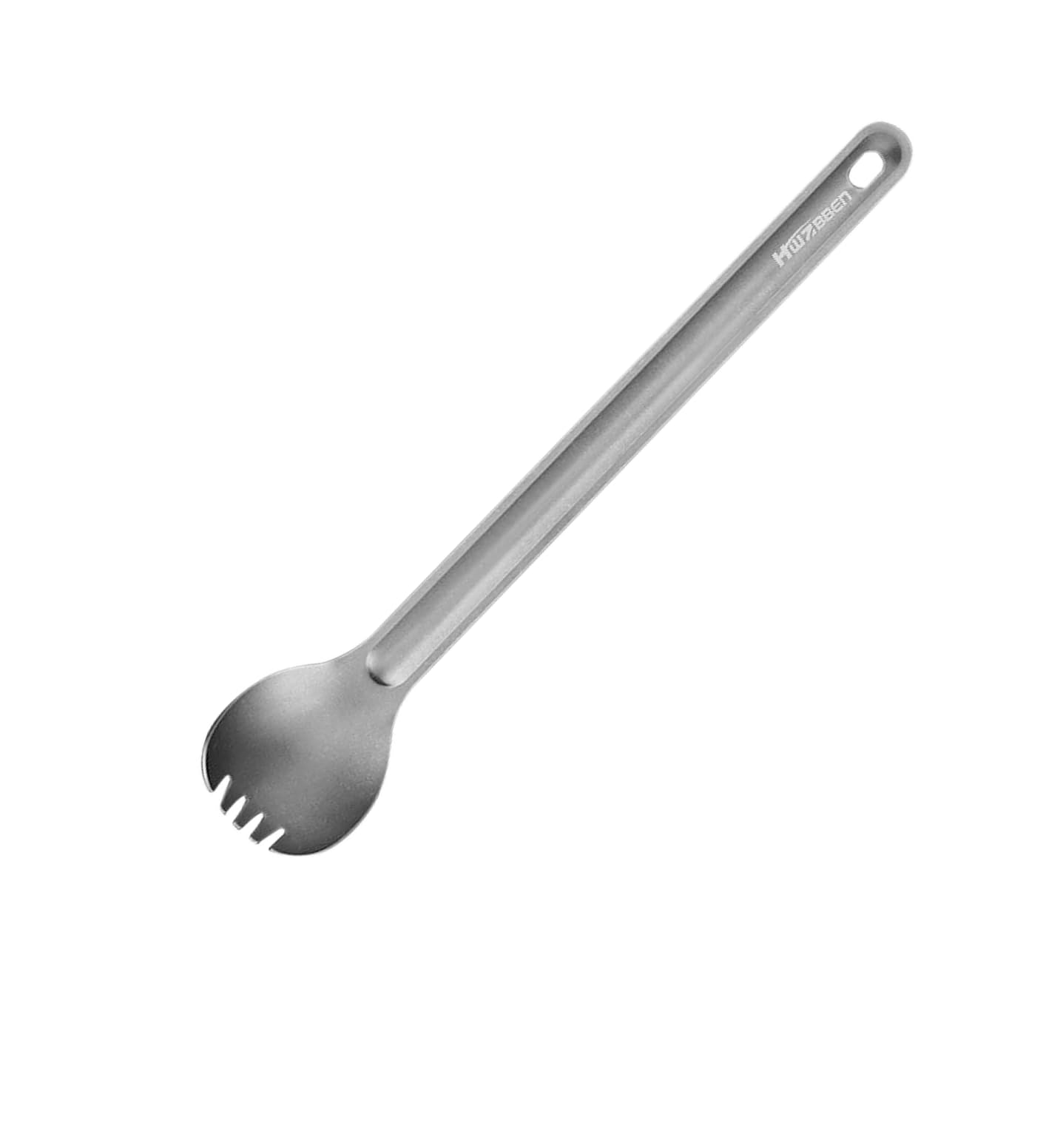 Titanium Long Handle Spork Ultra Lighweight Camping Outdoor Cookware Utensils Light Weight Titanium Tableware Picnic Hiking Utensils Spoon Fork Outdoor EDC Travel Supplies