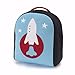 Dabbawalla Bags Harness Backpack, Blue/Red/Black/White, Rocket Toddler
