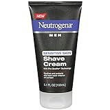 Neutrogena Men's Shaving Cream For Sensitive Skin, Pro-Soothe Technology to Protect Against Razor Bumps & Ingrown Hairs, 5.1 fl. Oz (Pack of 2)