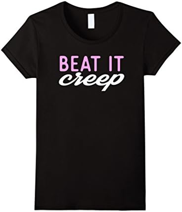 Womens Beat It Creep Shirt Large Black