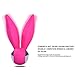 Utimi USB Charging Silicone Rabbit Vibrator for G-spot Clitoris Stimulation