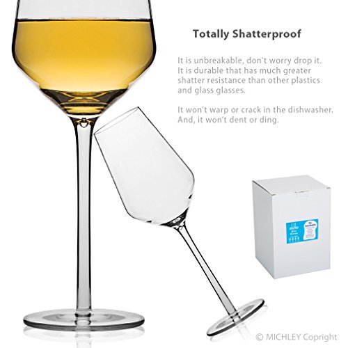 MICHLEYUnbreakableWineGlasses100TritanShatterproofWineGlasses