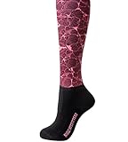 Noble Outfitters Ladies' Over The Calf Peddies - Vivacious Hibiscus - Vivacious Hibiscus