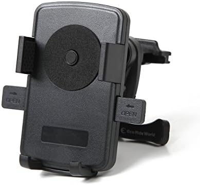 Eco Ride World Air Vent Universal Smartphone Car Mount Holder Cradle with Safety Rubber Band for iPhone 6 5 5S 5C 4 4S Samsung Galaxy S5 S4 S3 and Most Smartphones [Japan Import] is_u_005