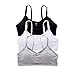 VeaRin Girl's Adjustable Seamless Cami Bra with Removable Pad,Back Hook Clasp Closure