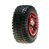 Team Losi Tires Mounted Chrome: Micro SCT(4)