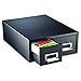 STEELMASTER Drawer Card Cabinet Holds 3,000 3 x 5 cards, 12 5/16