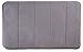 Utopia Home Memory Foam Bathmats - Pack of 2 Grey Bath Mat - Bathroom Mat with Fast Absorbency and Quick Dry - Bath Rugs with Anti-Skid Bottom - Shower Mats by