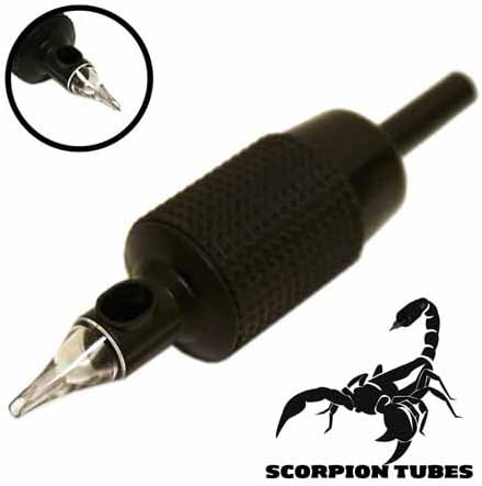 SCORPION 20pcs U PICK Disposable 1 1/5" Grips CLEAR Tube Tip RT DT FT Hummingbird (1RT)
