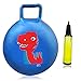 3 Bees & Me Hopper Ball Hippity Hop Toy with Air Pump - Dinosaur Bouncy Ball with Handle - Indoor Outdoor Bounce Ball Toy for Kids Age 3 to 6 Years