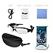TechKen Sunglasses Headset Headphone Bluetooth Wireless Music Sunglasses Headsets Compatible with iPhone Samsung and Smart Phones PC Tablets