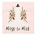 Juvale Miss to Mrs Bridal Shower Plates, Napkins, Cups and Cutlery (Serves 24)