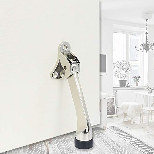 Buy dingchi Zinc Alloy Lever Door Stop Stopper Rubber Feet Kick Down