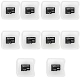 Cloudisk Micro SD Memory Cards Bulk Pack (10Pack 1GB)