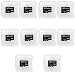 Cloudisk Micro SD Memory Cards Bulk Pack (10Pack 1GB) primary