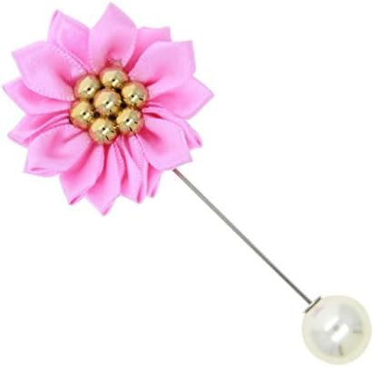 Brooch Pin, Voberry Fashion Baby Kids Children Flower Lapel Stick Brooch Pin For Suit (Pink)