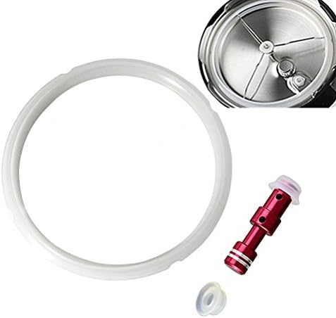 Silicone Sealing Ring - for 6 qt and 5 qt IP models and UNiversal Replacement Floater and Sealer for Electric Pressure Cooker Such as PCH5011/PCS4017/PSS503 PCS4010/PCS5010/PCS6010 -Set of 4