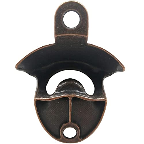 TIHOOD 12PCS Wall Mounted Bottle Opener Vintage Beer Bottle Opener