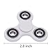 Fidget Spinner,Finger Toy,Relieve Stress Anxiety Boredom father Gift for Adult Children by CloudWave (white)