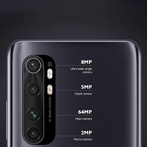 Xiaomi Mi Note 10 Lite Smartphone 6GB/64GB Quad Camera 64MP+8MP+5MP+2MP Midnight Black - Imagen 6