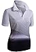 CLOVERY Functional Fabric Wicking Material Clothing Short Sleeve Basic Polo Top Black Small