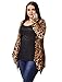 Agnes Orinda Ladies Plus Size Long Sleeves Knitted Autumn Chic Cardigan Beige Black 3X