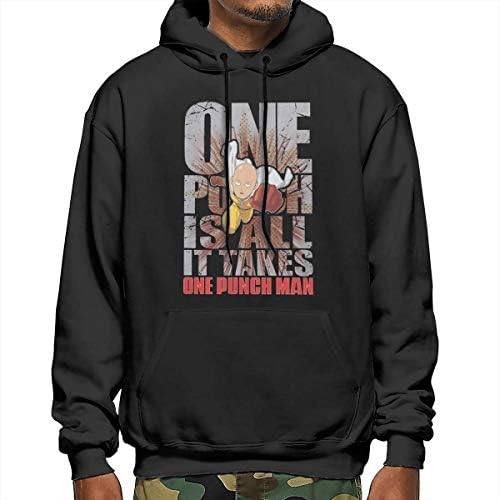One Punch Unisex Hoodie Saitama Sweatshirt Hooded Jacket