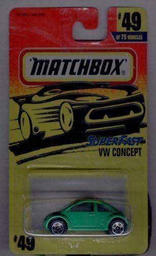 Matchbox 1997-49 Of 75 Superfast Vw Concept 75 Challenge 164 Scale By Matchbox
