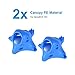 BETAFPV 2pcs Turtle V2 FPV Canopy PE Blue for Turtle V2 Camera Beta85X HD Beta75X HD Cine Whoop Racing Drone