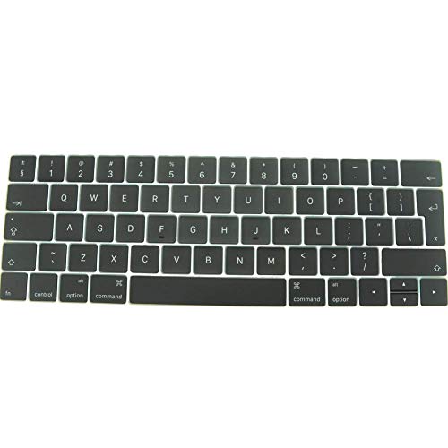 Individual Replacement Key Cap UK Keyboard Replacement Keycaps Keys QWERTY for MacBook Pro Retina 12"/13"/15" A1534 2017 A1706 A1707 A1708 2016 2017