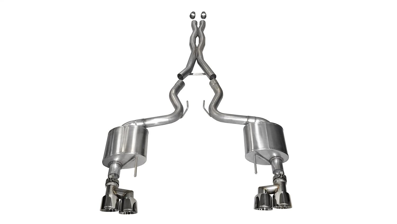 View 1 of ***JUST PIPES *** Corsa 14335 Cat Back Exhaust (Ford Mustang GT)