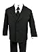 Spring Notion Baby Boys' Formal Black Dress Suit Set