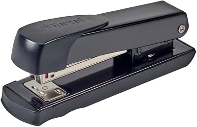 Rexel Meteor Half Strip Stapler 20 Sheet Capacity Black