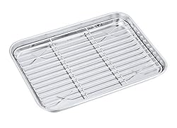 Toaster Oven Pan and Rack Set,P&P CHEF Toaster Oven