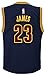 NBA Cleveland Cavaliers James # 23 Boys 8-20 Replica Alternate Jersey, Large (14/16), Navy