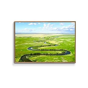 Framed Canvas Wall Art for Living Room, Bedroom Plain Canvas Prints for Home Decoration Ready to Hang - 16x24 inches