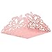 Anself 20Pcs Lace Wedding Party Invitation Card for Bridal Shower Birthday, Square