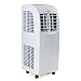 DELLA Air Conditioner Cooling Fan 8,000 BTU Portable Dehumidifier A/C Remote Control Window Vent Kit White Home Office