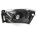 ZMAUTOPARTS Dodge Ram 1500 2500 3500 Pickup Truck Crystal Headlights Lamp Black Set