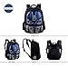 Waterproof Kindergarten Child Book Bag Durable Boy School Bags for Kid Girl Elementary Student Backpack Bookbags for Children (Transformer Blue, Large)