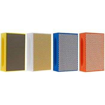 KGS PRO-PAD Diamond Hand Polishing pads (4 Pack, Combination set (grit 400, 500, 1500, 3000))