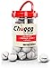 Chuggg Ping Pong, Beer Pong, Table Tennis Balls, 3 star, 40 mm, No Dent, Training, Washable, Reusable for Tournaments, Parties, Competitions, Tailgating, College Life, Deal Price,30 count by Chuggg