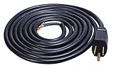 Coleman Cable 97198808 Woods 09719 9-Foot, 14/3 SJTW Power Tool Replacement Cord, Black