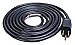 Coleman Cable 97198808 Woods 09719 9-Foot, 14/3 SJTW Power Tool Replacement Cord, Black primary