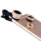 PAIAIP phone lens kit 3 in 1 wide angle + fisheye + macro for iphone 7 6/6s 6plus/6s plus