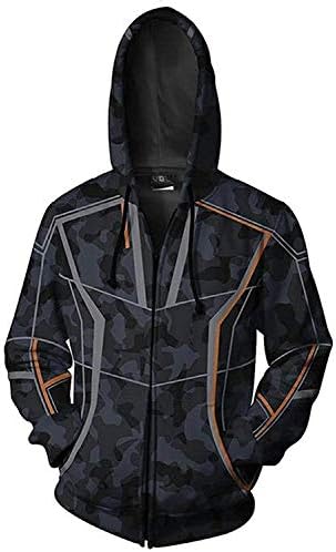 Tony Stark Robert Downey Cotton Jacket Hoodie | Mens Jacket Camouflage