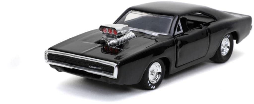 Jada JAD32215 1:32 FF 9-Doms Dodge Charger R/T Fast and Furious Collectible Miniature Car, Black, One Size