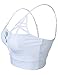 Sexy Party Caged Strappy Cut Out V-Open Front Bralette Bra , 024-white , Small Small 024-white