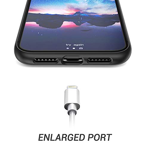 YOUMAKER Premium Crystal Clear Hybrid Case for iPhone XR, Slim Fit Lightweight Bumper Scratch Resistant Drop Protection Shockproof Protective Cover for All New Apple iPhone XR 6.1 inch - Black